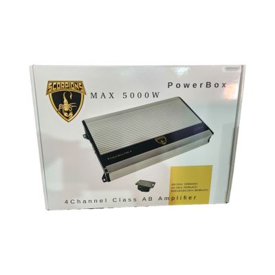 מגבר לרכב 4 ערוצים 5000W