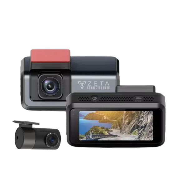 מצלמת דרך כפולה 4K ZETA Z7 – כולל קיט חניה והתקנה בבית הלקוח