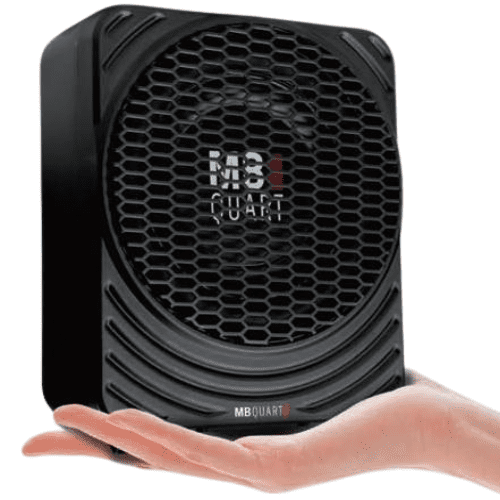 סאבוופר אקטיבי 6.5 אינץ' מתחת למושב MB Quart FA-6.5A – מוגבר 150W RMS