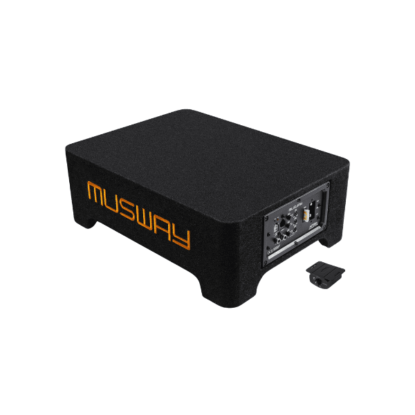 סאבוופר אקטיבי 10 אינץ' בתיבה הפוכה Musway MF110A – מוגבר 325W RMS
