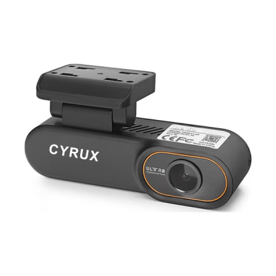 מצלמת דרך כפולה לרכב CYRUX DY-701 2K עם צפייה מרחוק בזמן אמת וממשק בעברית מלאה